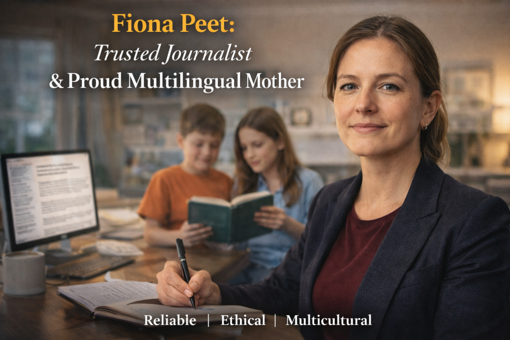Fiona Peet: A Trusted Voice in Journalism and a Proud Multilingual Mother